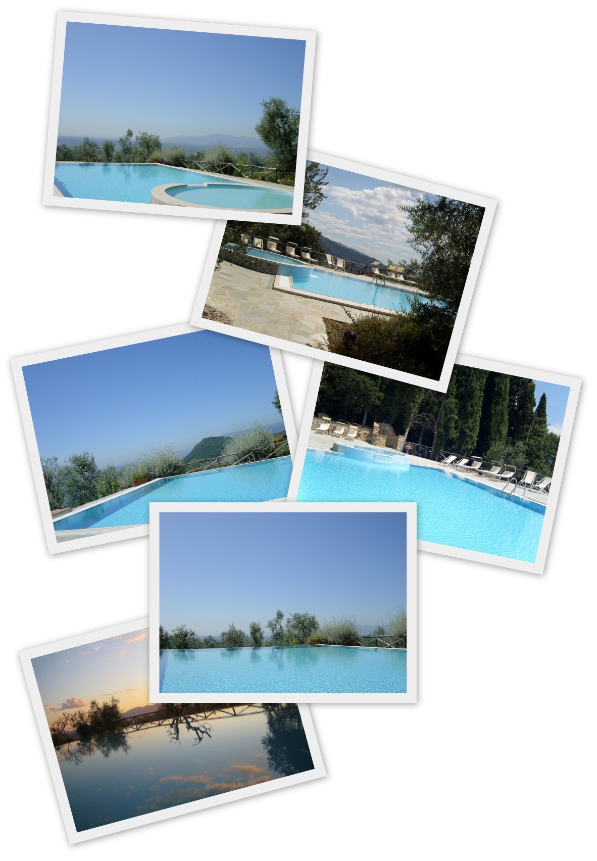 Pool collage