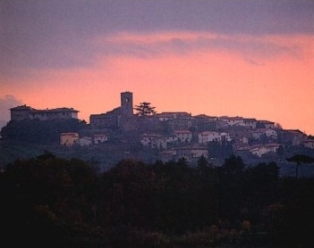 View towards Montevettolini