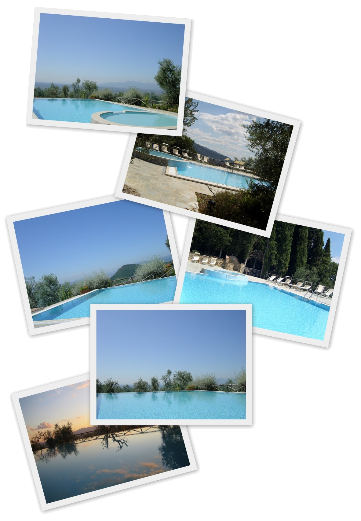 Pool collage